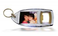 Bottle Opener Photo Key Chain